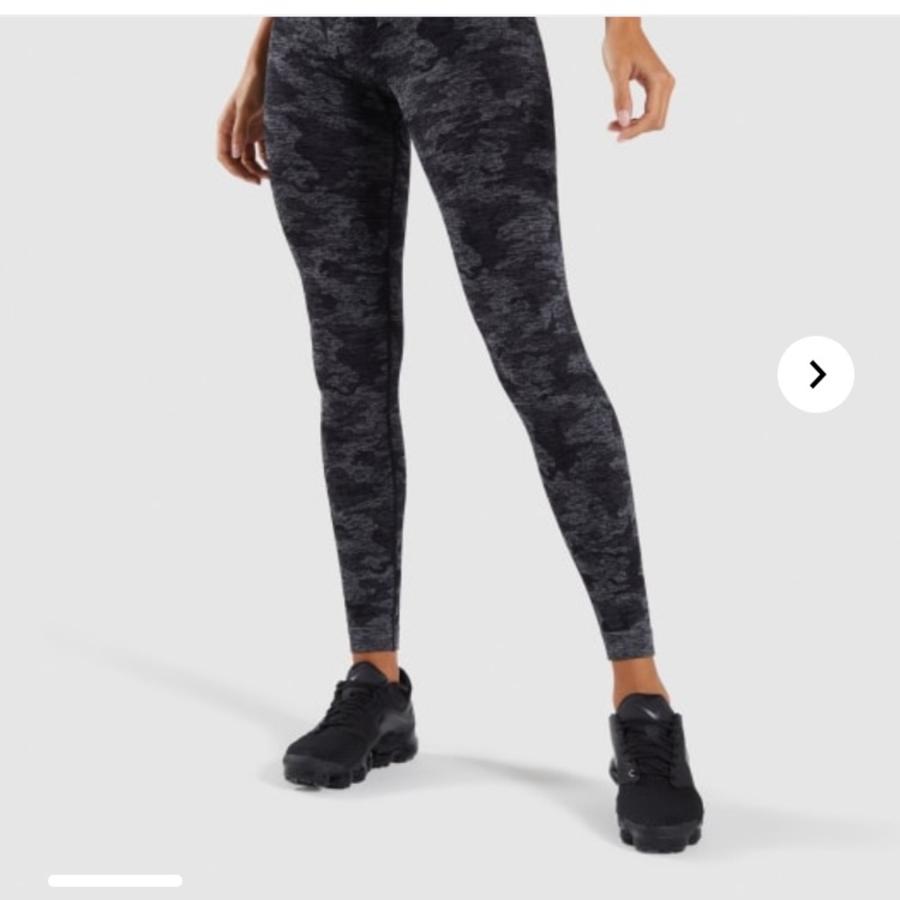Gymshark black camo leggings